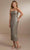 Christina Wu Celebration 22167 - Allover Sequin Prom Dress With Slit Evening Dresses