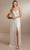 Christina Wu Celebration 22168 - Evening Gown with Side Slit Evening Dresses 0 / Latte