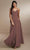 Christina Wu Celebration 22169 - Cowl Neck A-line Dress Special Occasion Dress 0 / Romance