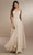 Christina Wu Celebration 22169 - Long Prom Dress Special Occasion Dress 0 / Latte