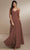 Christina Wu Celebration 22169 - Long Prom Dress Special Occasion Dress 0 / Marsala