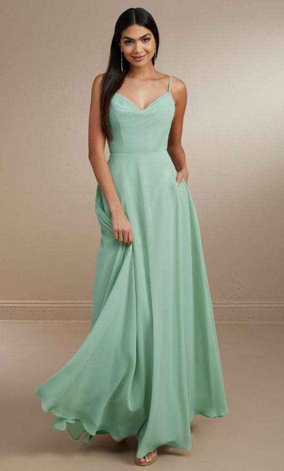 Christina Wu Celebration 22169 - Sleeveless A-Line Prom Dress Special Occasion Dress 0 / Aqua