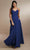 Christina Wu Celebration 22169 - Sleeveless Chiffon Dress Special Occasion Dress 0 / Royal