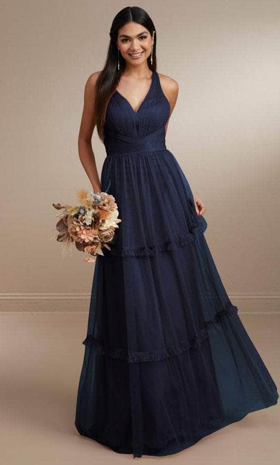 Christina Wu Celebration 22170 - Tulle Prom Dress Special Occasion Dress 0 / Navy
