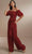 Christina Wu Celebration 22171 - Jumpsuit with Puff Sleeves Special Occasion Dress