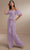 Christina Wu Celebration 22171 - Long Chiffon Jumpsuit Special Occasion Dress 0 / Lilac