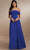 Christina Wu Celebration 22172 - Chiffon Prom Dress Special Occasion Dress 0 / Royal