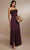 Christina Wu Celebration 22173 - Strapless Pleated Detail Prom Dress Special Occasion Dress 0 / Aubergine