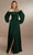 Christina Wu Celebration 22175 - Long Sleeve Dress Bridesmaid Dresses 0 / Emerald Green
