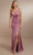 Christina Wu Celebration 22179 - Sleeveless V-Shaped Back Prom Dress Prom Dresses 0 / Canyon