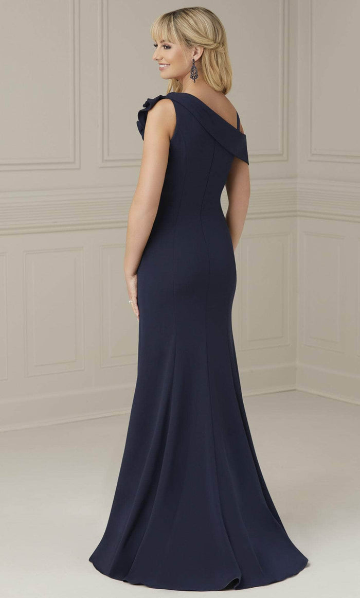 Christina Wu Elegance 17111 - Ruffle One Shoulder Evening Dress Evening Dresses