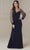 Christina Wu Elegance 17112 - Bishop Sleeve Overskirt Evening Dress Evening Dresses