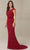 Christina Wu Elegance 17115 - Lace Cutout Back Evening Dress Evening Dresses 2 / Wine