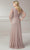 Christina Wu Elegance 17125 - Pleated Deep V-Neck Evening Gown Winter Formals and Balls