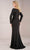Christina Wu Elegance 17146 - Asymmetrical V-Neck Evening Dress Evening Dresses
