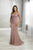 Christina Wu Elegance 17933 - Beaded Trumpet Evening Gown Special Occasion Dress 10 / Gunmetal