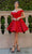 Cinderella Couture 5120J - Sweetheart Glitter A-Line Cocktail Dress Special Occasion Dress XS / Red