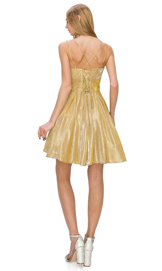 Cinderella Couture 8011J - Sleeveless Sweetheart Neck Cocktail Dress