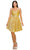 Cinderella Couture 8014J - Fringe Cold Shoulder V-Neck Cocktail Dress Homecoming Dresses 2XL / Lilac
