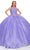 Cinderella Couture 8025J - 3D Floral Applique Sleeveless Ballgown Special Occasion Dress XS / Lilac