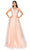 Cinderella Couture 8029J - Gold Embroidered A-Line Prom Gown Special Occasion Dress