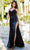 Cinderella Couture 8054J - Floral Appliqued Sequin Prom Gown Special Occasion Dress