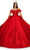 Cinderella Couture 8055J - Off-Shoulder Fitted Embroidered Ballgown Special Occasion Dress XS / Red
