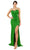 Cinderella Couture 8078J - Sleeveless Sequin Evening Dress Special Occasion Dress XS / Green