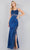 Cinderella Couture 8085J - Embroidered Sleeveless Prom Dress Special Occasion Dress XS / Moonlight Blue