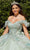 Cinderella Couture 8089J - Embroidered Off-Shoulder Ballgown Ball Gowns