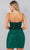 Cinderella Couture 8114J - Cowl Glitter Cocktail Dress with Slit Special Occasion Dress