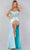 Cinderella Couture 8116J - Rhinestone Illusion Corset Prom Gown Special Occasion Dress