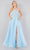 Cinderella Couture 8118J - One-Sleeve Sequin Embellished Prom Dress Prom Dresses
