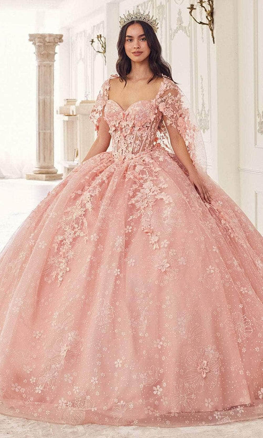 Cinderella Divine 15719 - Ornately Appliqued Ballgown
