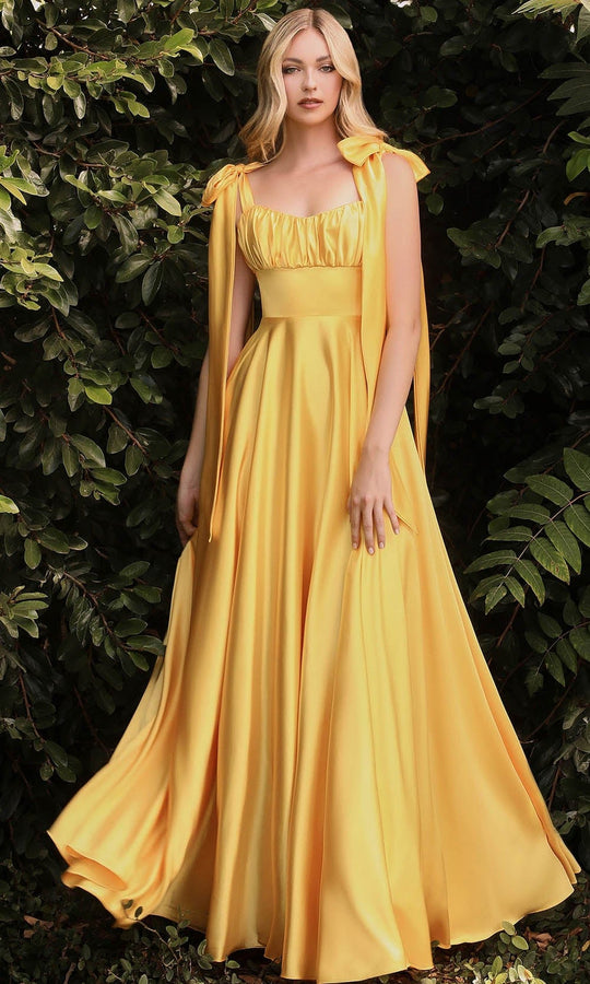 Cinderella Divine 7490 - Ruched Scoop Affordable Prom Dress