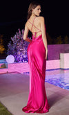 Cinderella Divine BD7044 - Mermaid Prom Gown with Cowl Neckline Prom Dresses8