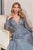 Cinderella Divine - Bishop Sleeve Applique Prom Dress CD0183 CCSALE