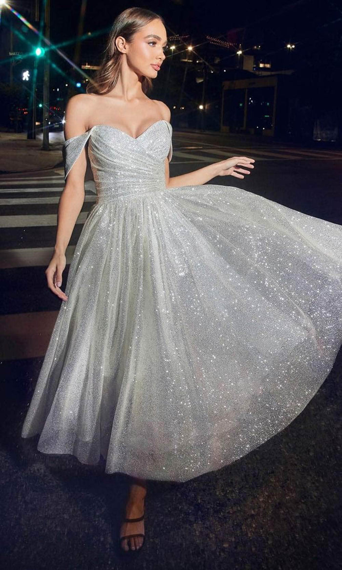 divine design dresses Stretch Fitted Dress La Divine CD776 Sparkly Gowns