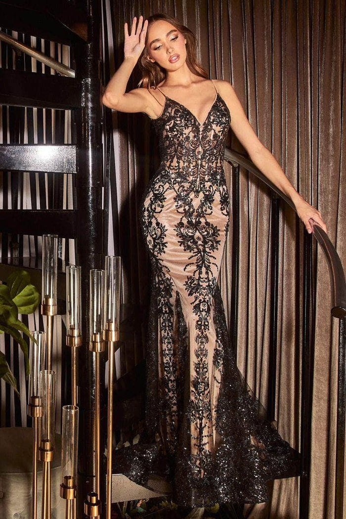 metallic lace long mermaid prom dress j810 Cinderella Divine Center Back Zip Size:46 Regular - 40 Waist Patty Kim Marni Maxi tuxedo blazer