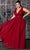 Cinderella Divine S7201 - Lace Bodice Evening Dress Evening Dresses 20 / Smoky Blue