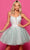 Clarisse 30317 - Embellished Lace A-Line Dress Cocktail Dresses