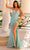 Clarisse 810703 - Beaded Mermaid Prom Gown Special Occasion Dress 00 / Seafoam