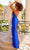 Clarisse 810708 - Applique Corset Prom Gown with Slit Special Occasion Dress