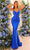 Clarisse 810772 - Beaded Mermaid Prom Gown Special Occasion Dress 00 / Royal