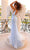 Clarisse 810821 - Beaded Plunging Prom Gown Prom Dresses