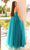 Clarisse 810934 - Deep V-Neck Shimmer Prom Gown Prom Dresses