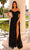 Clarisse 810947 - Sequined Detachable Sleeve Prom Gown Prom Dresses