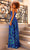 Clarisse 811003 - Sequined Lace-Up Prom Gown Prom Dresses