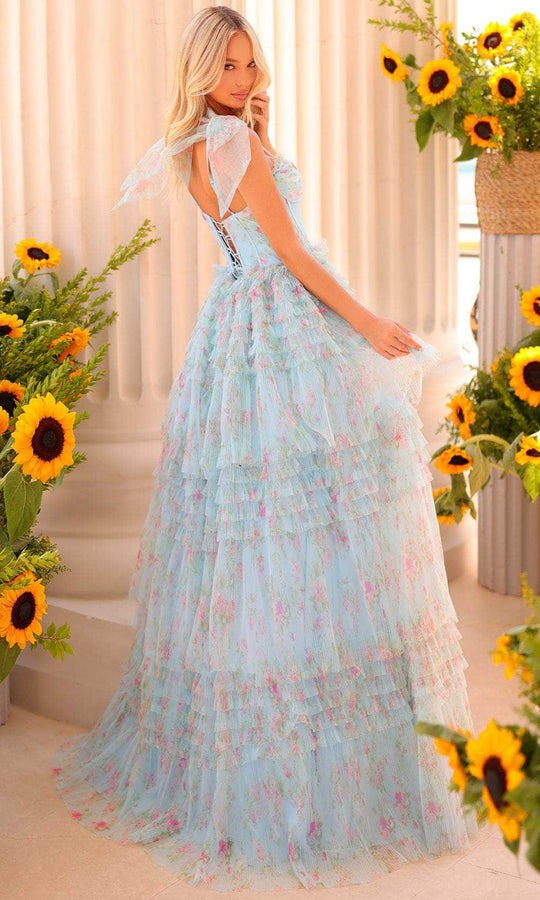Clarisse 811185 - Plunging Sweetheart Ruffles Prom Dress