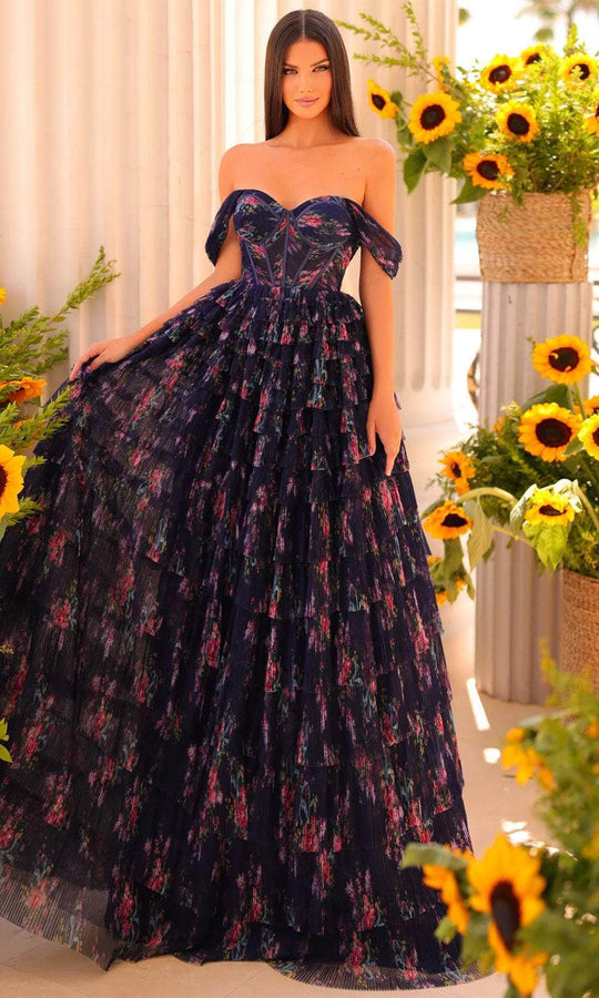 Clarisse 811187 - Sweetheart Prom Dress with Detachable Straps